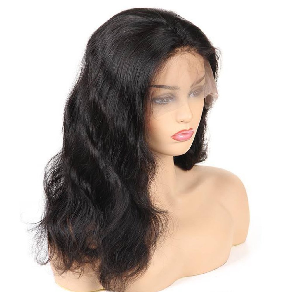 100% Brazilian Virgin Human Hair 14" Lace Front - Picture 4 of 8